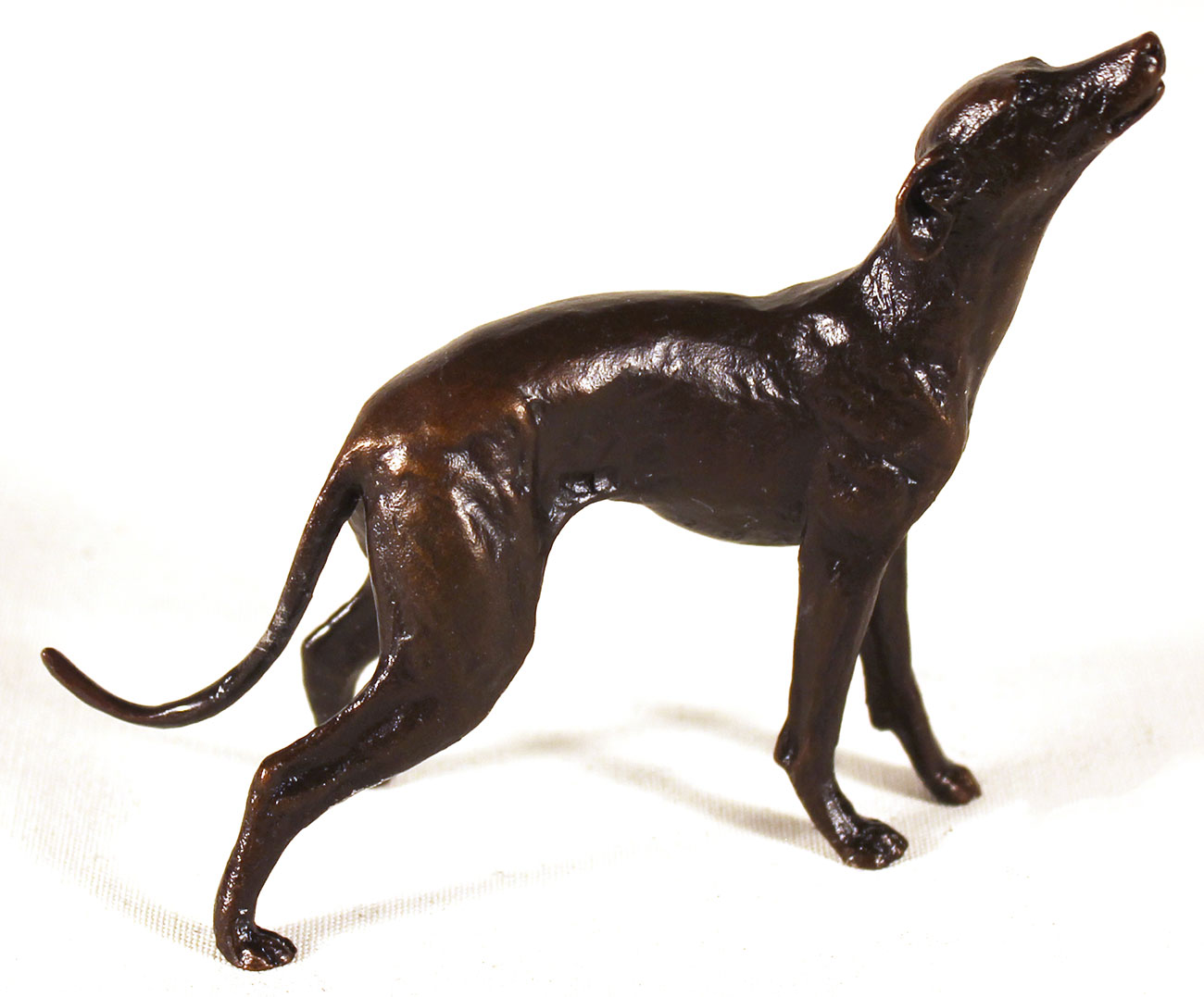 Michael Simpson, Bronze, Whippet Standing Click to enlarge
