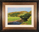Michael James Smith, Original oil painting on panel, The River Usk Medium image. Click to enlarge