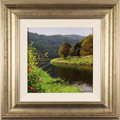 Michael James Smith, Original oil painting on panel, The River Wye Medium image. Click to enlarge