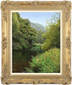 Michael James Smith, Original oil painting on canvas, River Derwent Medium image. Click to enlarge