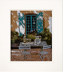 Mike Hall, Original acrylic painting on board, Wine in the Dappled Light Medium image. Click to enlarge