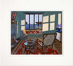 Mike Hall, Original acrylic painting on board, Evening Light