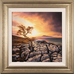 Suzie Emery, Original acrylic painting on board, Twistleton Scar Medium image. Click to enlarge