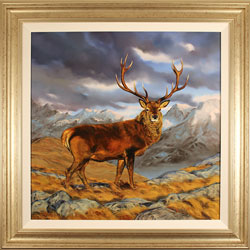 Natalie Stutely, Original oil painting on panel, Glen Etive, Rannoch Moor Medium image. Click to enlarge