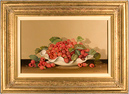 Paul Wilson, Original oil painting on panel, Raspberries Medium image. Click to enlarge