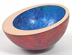 Philip Hearsey, Bronze, Riverstone Rollerbowl Medium image. Click to enlarge