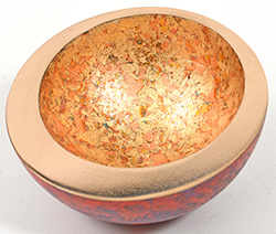 Philip Hearsey, Bronze, Riverstone Rollerbowl Medium image. Click to enlarge
