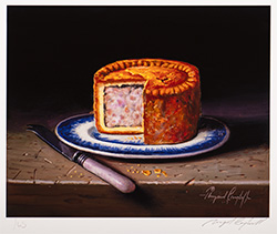 Raymond Campbell, Signed limited edition print, Pork Pie Medium image. Click to enlarge