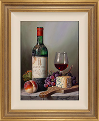 Raymond Campbell, Original oil painting on panel, Chateau Latour, 1982 Medium image. Click to enlarge