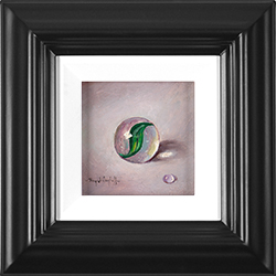 Raymond Campbell, Original oil painting on panel, Marble Medium image. Click to enlarge