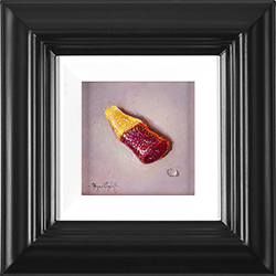 Raymond Campbell, Original oil painting on panel, Fizzy Cola Bottle Medium image. Click to enlarge