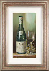 Raymond Campbell, Original oil painting on panel, Pouilly-Fuissé, 1966 Medium image. Click to enlarge