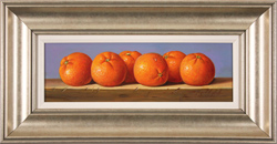 Raymond Campbell, Original oil painting on panel, Oranges Medium image. Click to enlarge