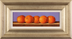 Raymond Campbell, Original oil painting on panel, Clementines Medium image. Click to enlarge
