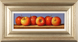 Raymond Campbell, Original oil painting on panel, Apples Medium image. Click to enlarge