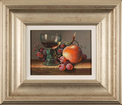Raymond Campbell, Original oil painting on panel, A Sweet Finish Medium image. Click to enlarge