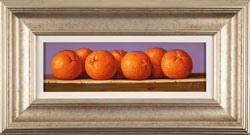 Raymond Campbell, Original oil painting on panel, Clementines Medium image. Click to enlarge