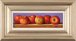 Raymond Campbell, Original oil painting on panel, Apples Medium image. Click to enlarge