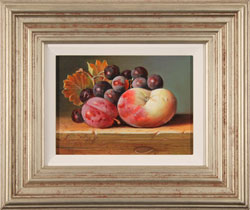 Raymond Campbell, Original oil painting on panel, Mixed Fruit Medium image. Click to enlarge
