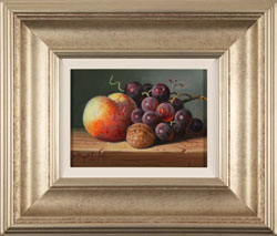 Raymond Campbell, Original oil painting on panel, Mixed Fruit Medium image. Click to enlarge