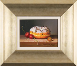 Raymond Campbell, Original oil painting on panel, Sweet Treat  Medium image. Click to enlarge