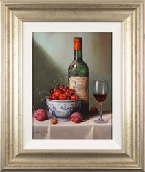 Raymond Campbell, Original oil painting on panel, Notes of Cherry and Plum Medium image. Click to enlarge
