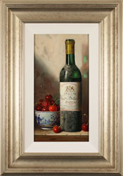 Raymond Campbell, Original oil painting on panel, Chateau Haut Batailley, 1985 Medium image. Click to enlarge