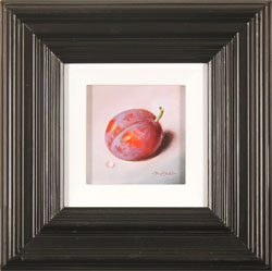 Raymond Campbell, Original oil painting on panel, Plum Medium image. Click to enlarge