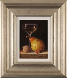 Raymond Campbell, Original oil painting on panel, A Light Apéritif Medium image. Click to enlarge