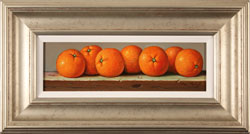 Raymond Campbell, Original oil painting on panel, Clementines Medium image. Click to enlarge