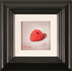 Raymond Campbell, Original oil painting on panel, Raspberry Medium image. Click to enlarge