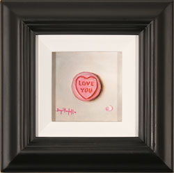 Raymond Campbell, Original oil painting on panel, Love Heart Medium image. Click to enlarge
