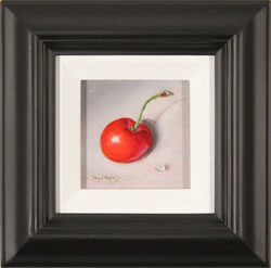 Raymond Campbell, Original oil painting on panel, Cherry Medium image. Click to enlarge