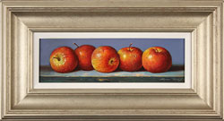 Raymond Campbell, Original oil painting on panel, Apples Medium image. Click to enlarge