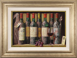 Raymond Campbell, Original oil painting on panel, Cellar Favourites Medium image. Click to enlarge