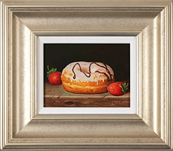 Raymond Campbell, Original oil painting on panel, Sweet Treat  Medium image. Click to enlarge