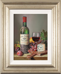 Raymond Campbell, Original oil painting on panel, Clos du Marquis, 1990 Medium image. Click to enlarge