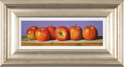 Raymond Campbell, Original oil painting on panel, Apples Medium image. Click to enlarge