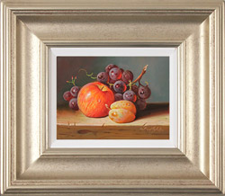 Raymond Campbell, Original oil painting on panel, Fresh Fruit  Medium image. Click to enlarge