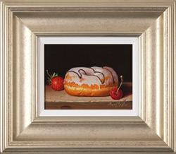 Raymond Campbell, Original oil painting on panel, A Stolen Moment  Medium image. Click to enlarge