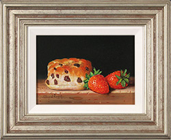 Raymond Campbell, Original oil painting on panel, Afternoon Tea Medium image. Click to enlarge