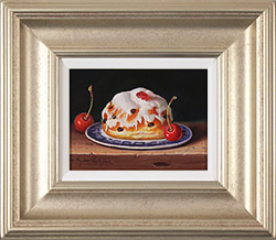 Raymond Campbell, Original oil painting on panel, Belgian Bun Medium image. Click to enlarge