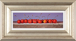 Raymond Campbell, Original oil painting on panel, Cherries Medium image. Click to enlarge
