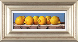 Raymond Campbell, Original oil painting on panel, Lemons Medium image. Click to enlarge