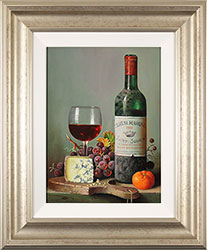 Raymond Campbell, Original oil painting on panel, Clos du Marquis, 1990 Medium image. Click to enlarge
