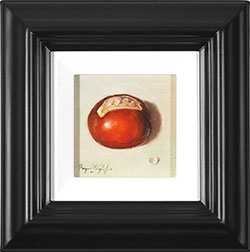 Raymond Campbell, Original oil painting on panel, Conker