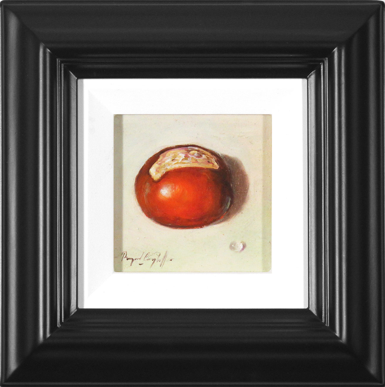 Raymond Campbell, Original oil painting on panel, Conker Click to enlarge