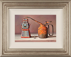Raymond Campbell, Original oil painting on panel, Good Companions Medium image. Click to enlarge