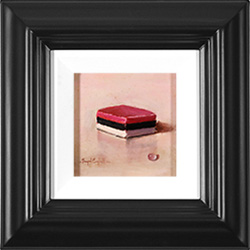 Raymond Campbell, Original oil painting on panel, Liquorice Allsort Medium image. Click to enlarge