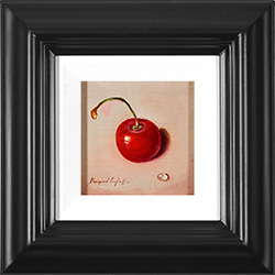Raymond Campbell, Original oil painting on panel, Cherry Medium image. Click to enlarge